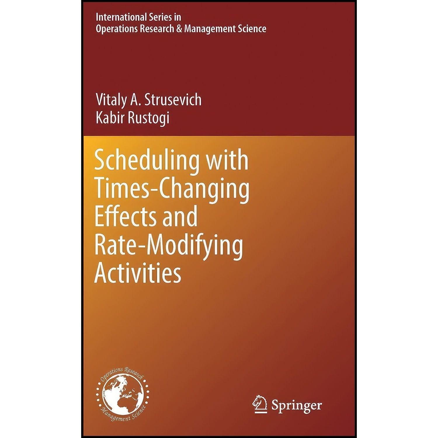 کتاب زبان اصلی Scheduling with TimeChanging Effects and RateModifying Activities