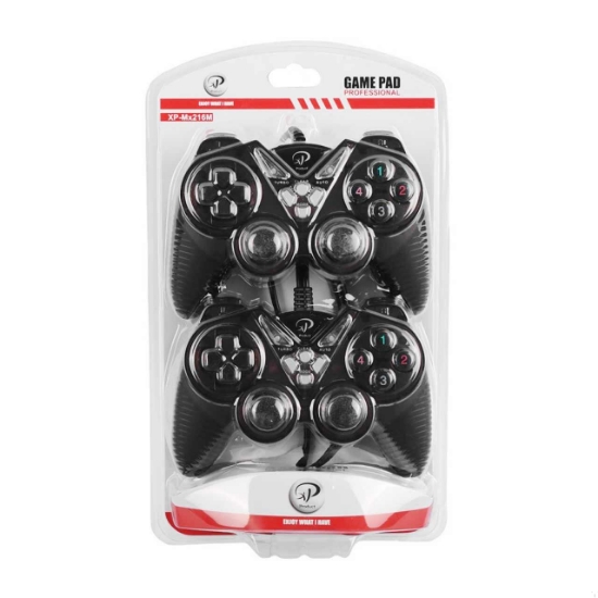 دسته بازی دوبل شوک باسیم ایکس پی پروداکت مدل XP-Mx216M