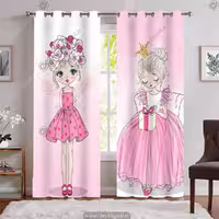 پرده چاپی طرح پرنسسی WA-2416
