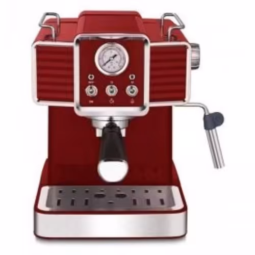 دستگاه اسپرسوساز مباشی 2020 رنگ قرمز  mebashi2020