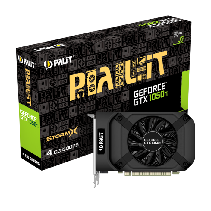 کارت گرافیک پلیت GeForce GTX1050 TI StormX 4G