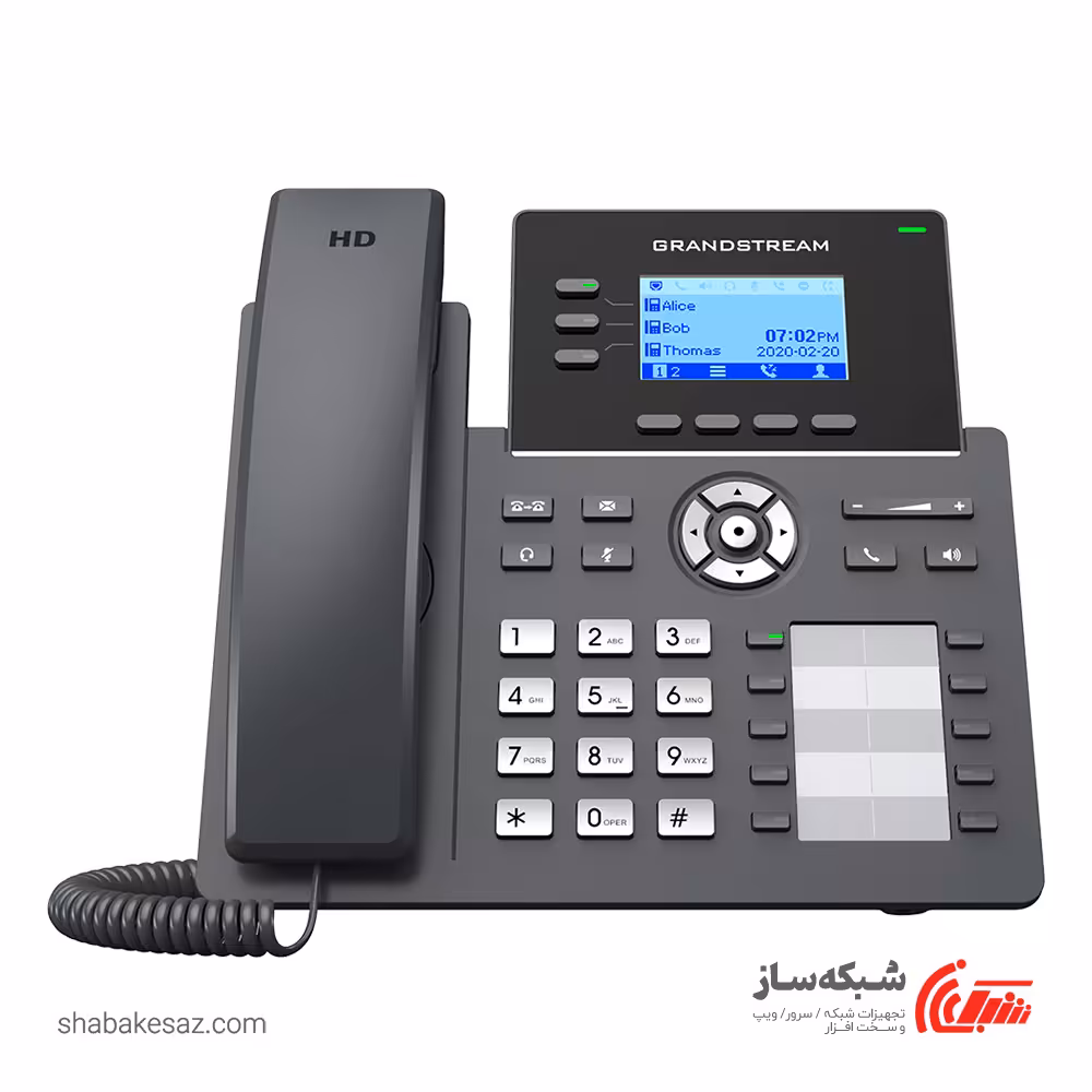 قیمت و خرید آی پی فون گرند استریم Grandstream GRP2604P - شبکه ساز