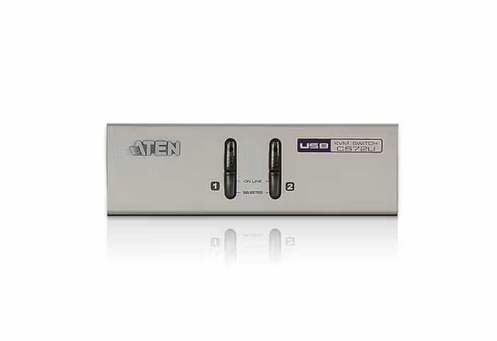 KVM سوئیچ 2 پورت آتن CS72U