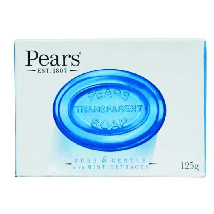 صابون شفاف کننده پیرز Pears مدل Mint Extract وزن 125 گرم