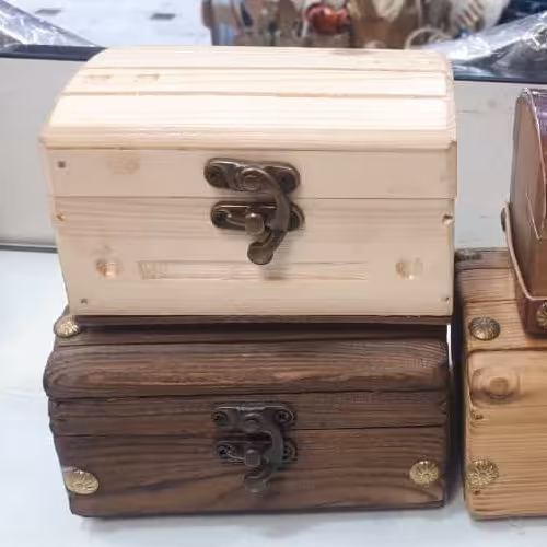 جعبه چوبی مینی