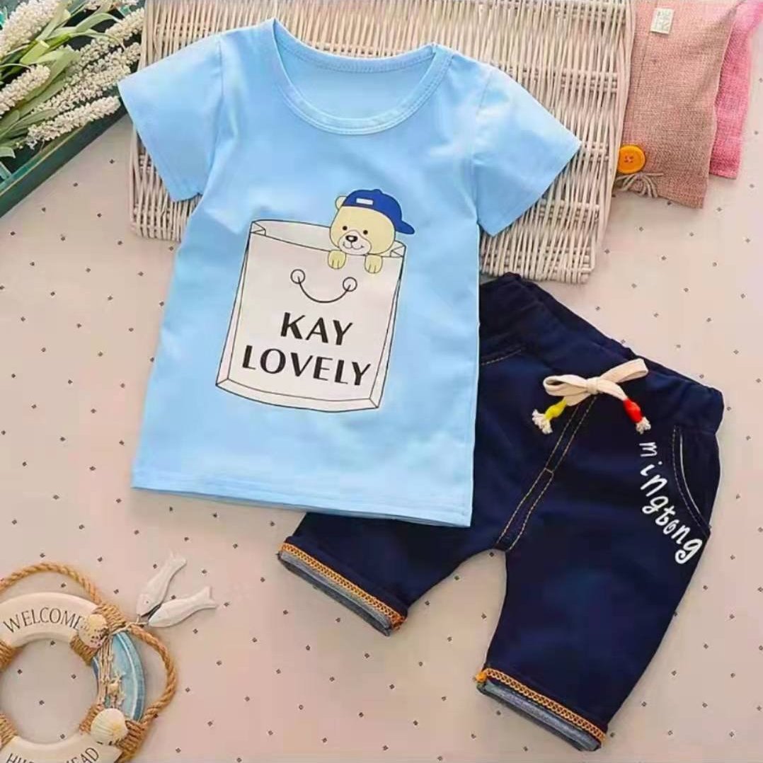 تیشرت شلوارک خرسی