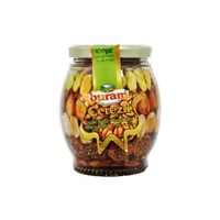 معجون مغز آجیل و عسل (بدون پوست ) 450 گرم بورام - buram