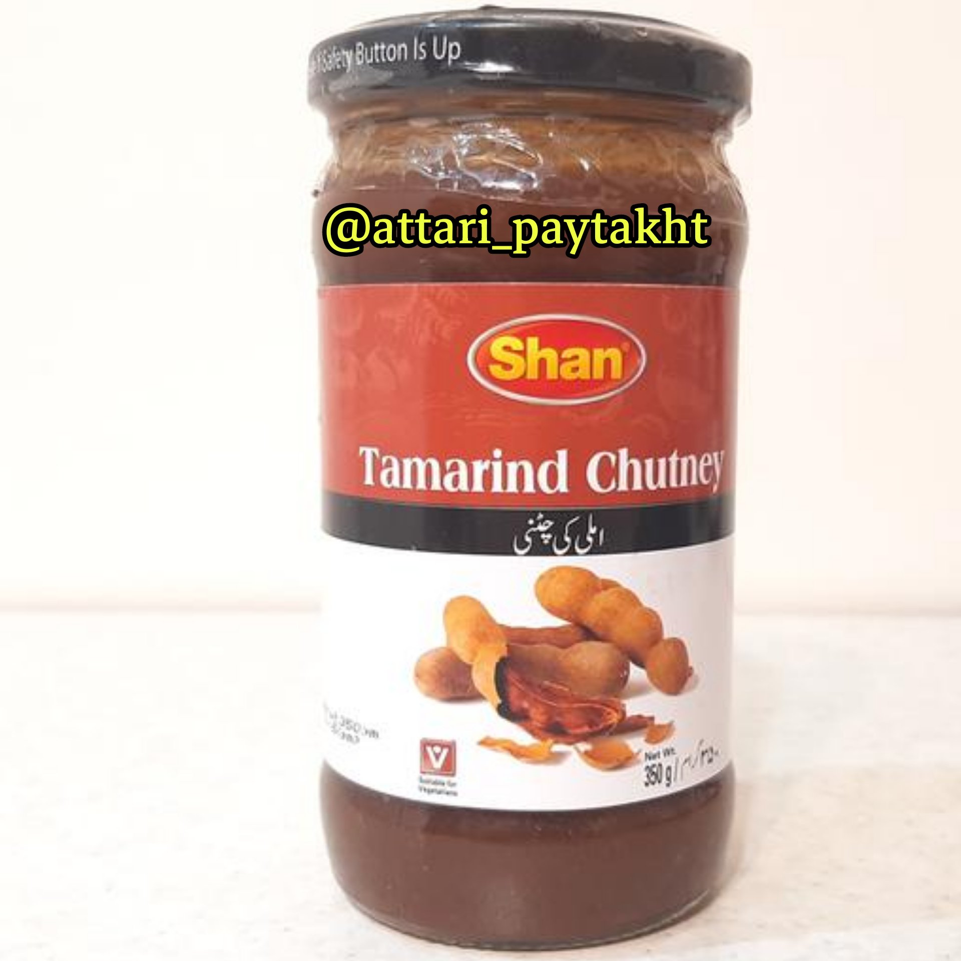 سس تمبر هندی و ادویه،وزن 350گرم تولید پاکستان