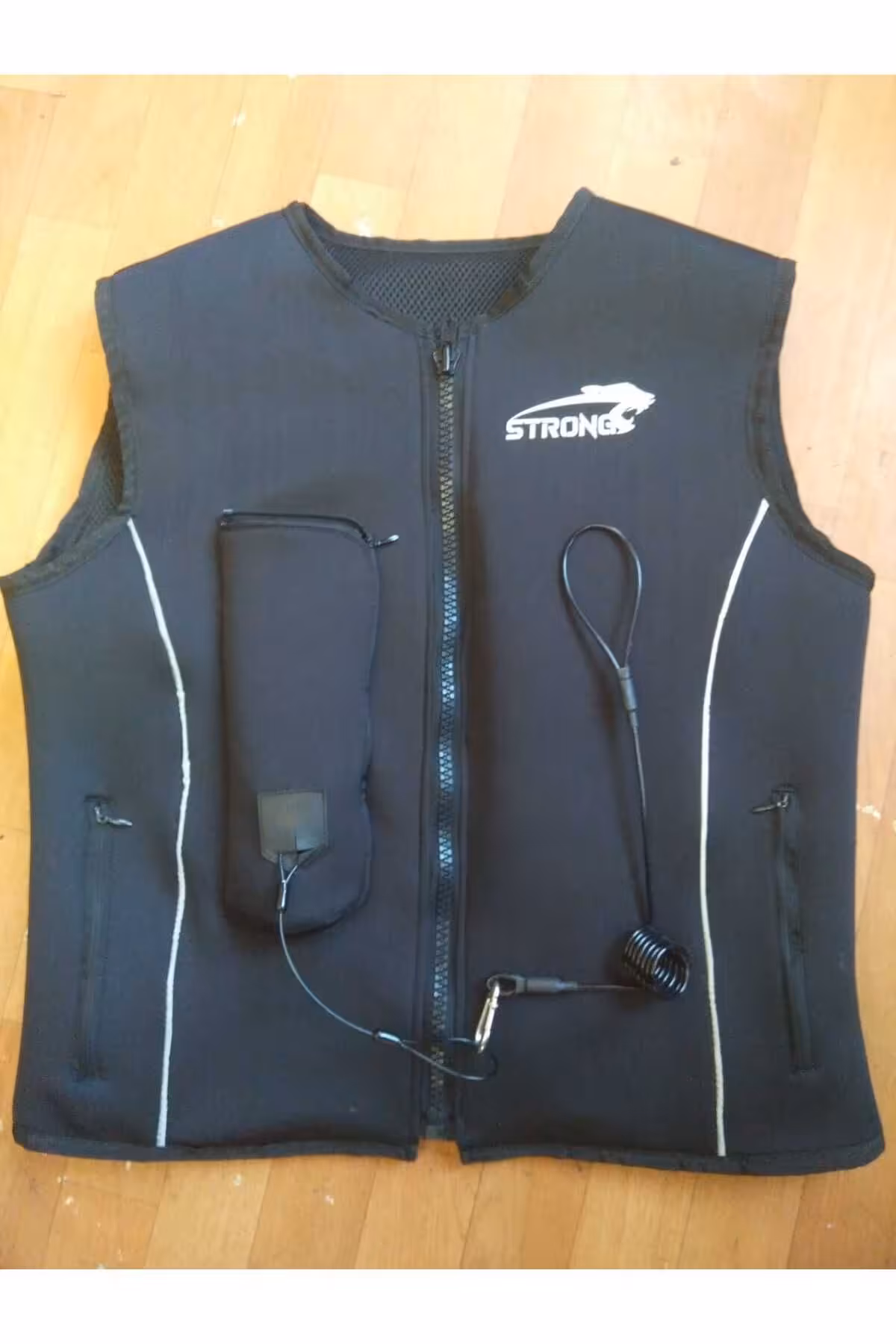 جلیقه موتورسوار کیسه هوا موتور سیکلت strongjacket