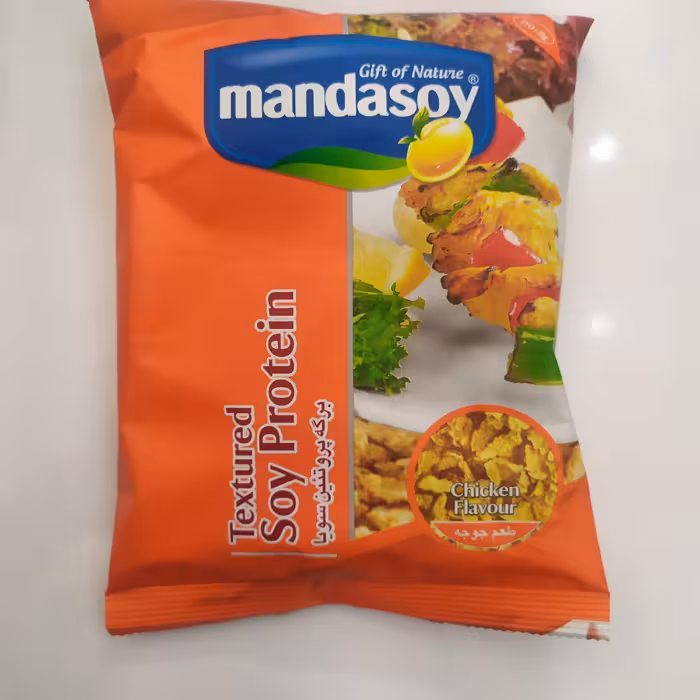 سویا غیر تراریخته مانداسوی طعم جوجه