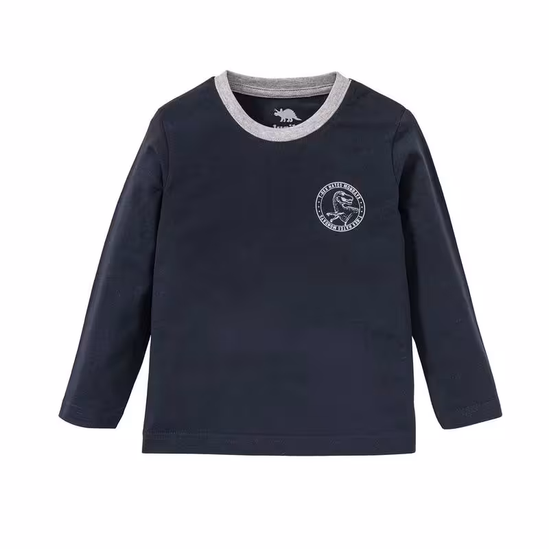 بلوز ( تیشرت آستین بلند) پسرانه 1-2 سالگی نخ پنبه لوپیلو آلمان