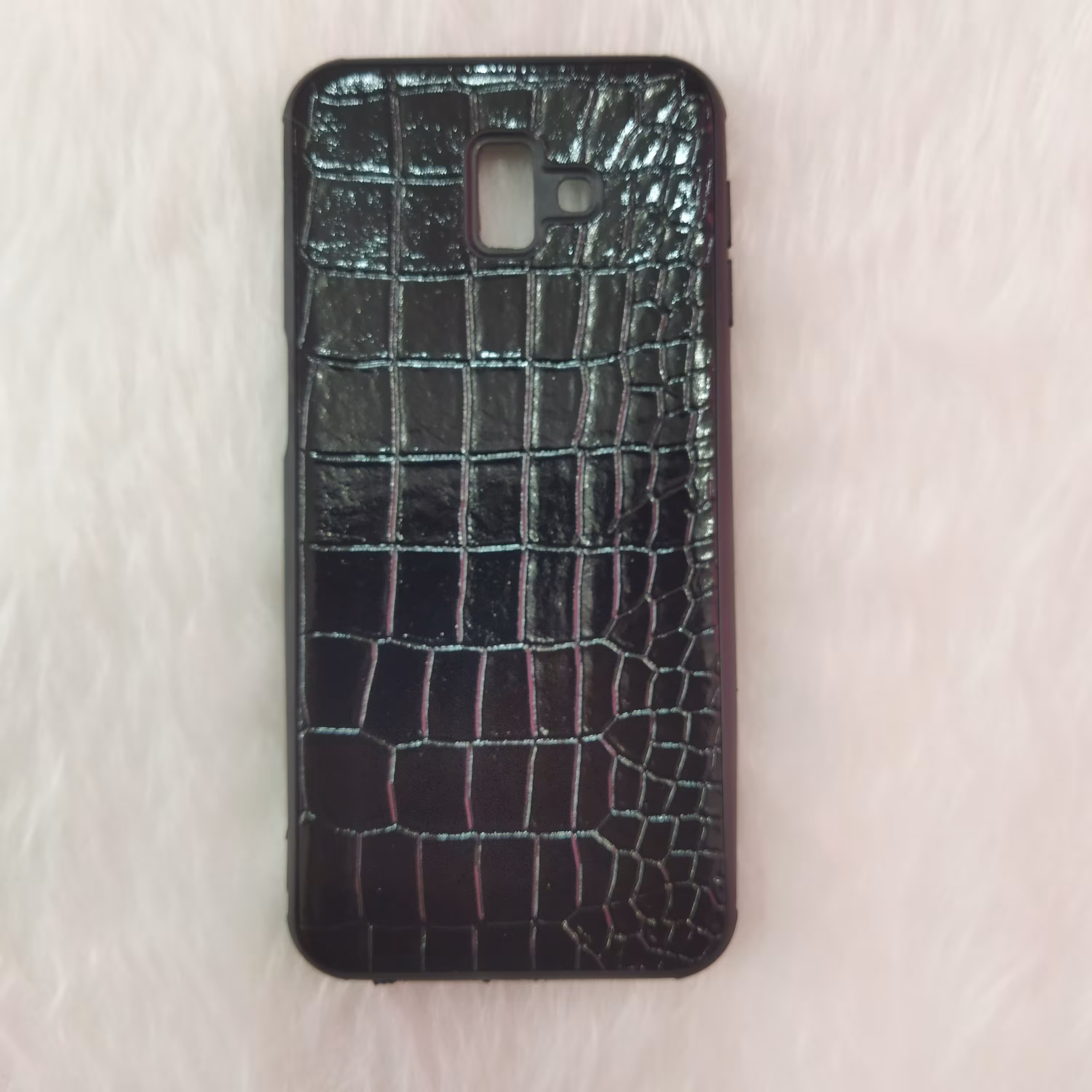 گارد ساده طرح چرم گوشی سامسونگ J6 plus