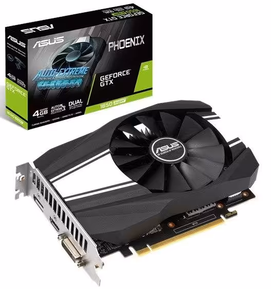کارت گرافیک ایسوس مدل PH-GTX1650S-4G با حافظه 4 گیگابایت