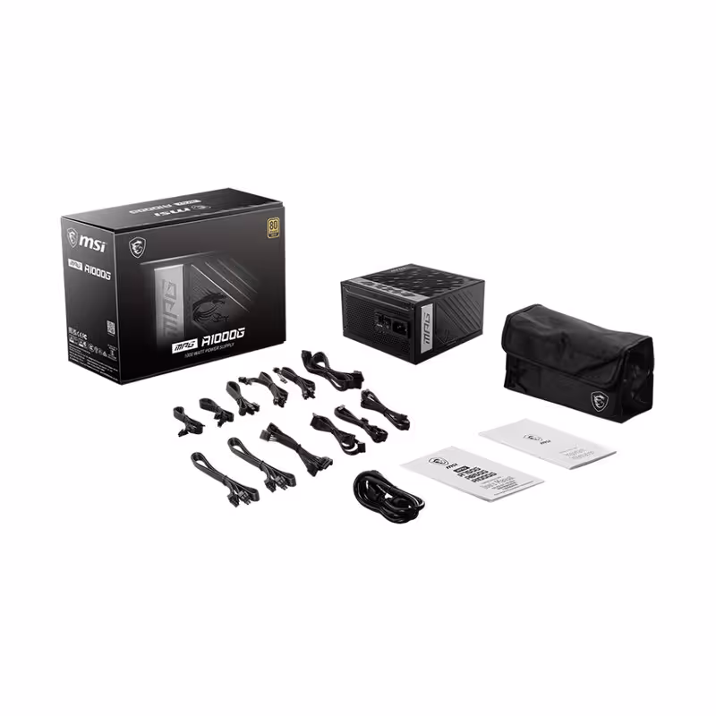 منبع تغذیه کامپیوتر ام اس آی مدل MPG A1000G