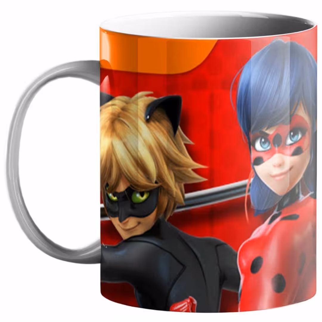 ماگ طرح دخترکفشدوزکی کد208