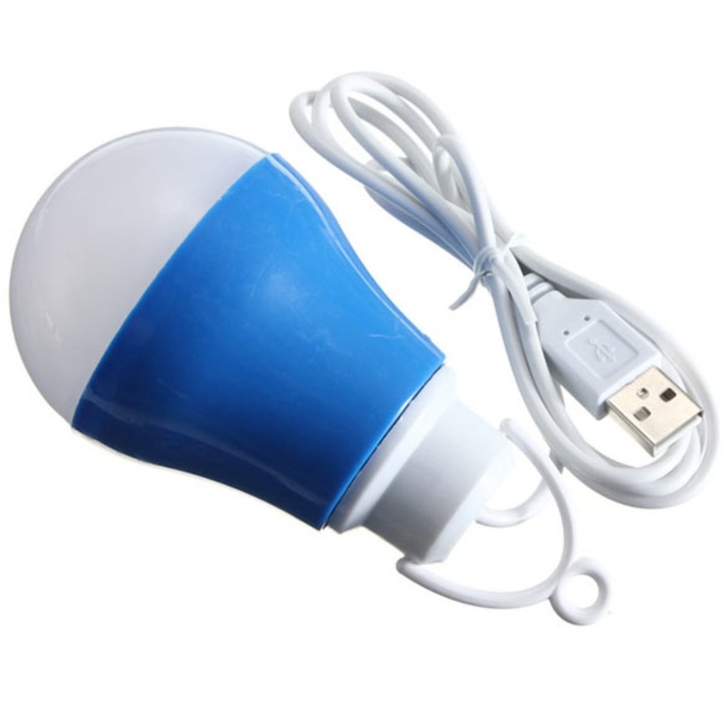 لامپ LED کمپینگ با پورت USB لامپ سیار سیم دار پر نور حبابی