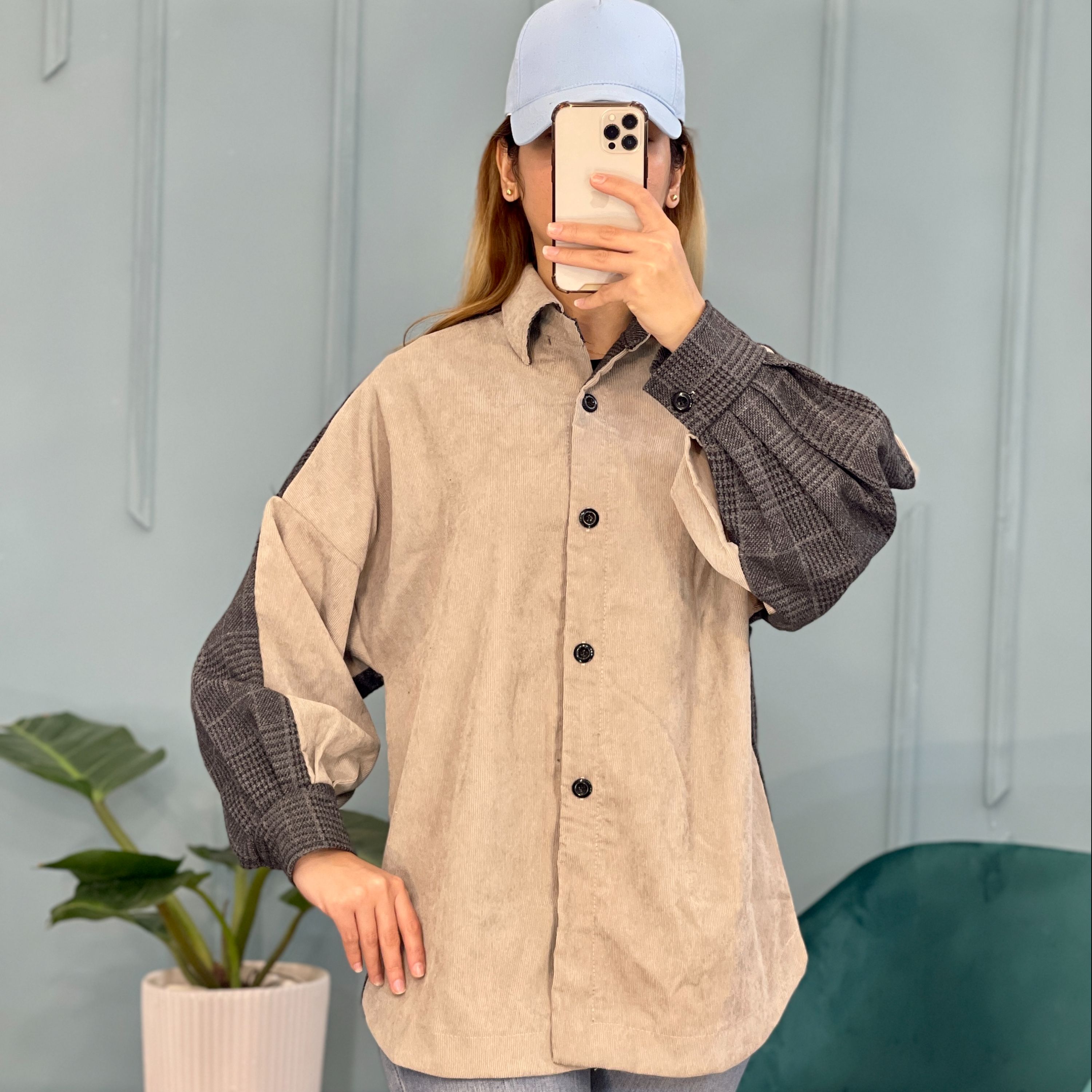 تونیک مخمل کبریتی کد 1437500