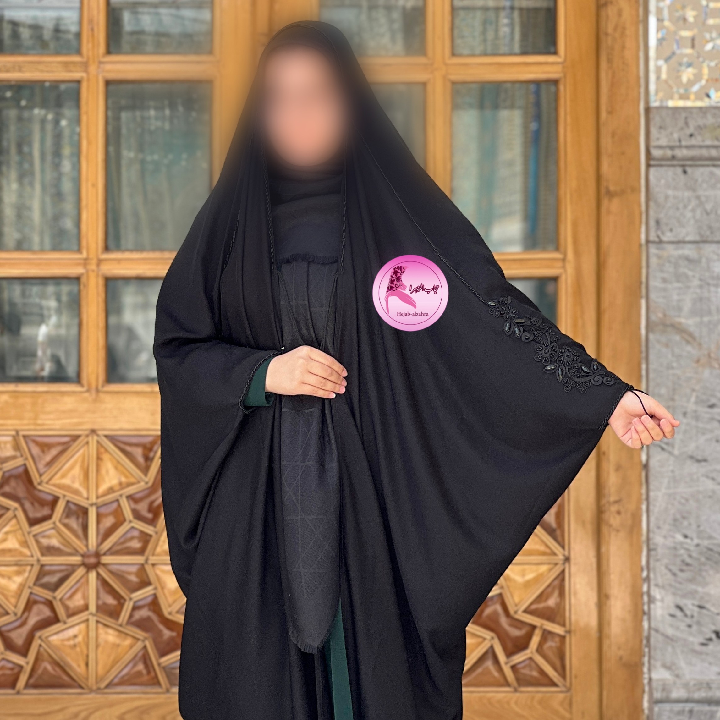 چادر جده جواهر و پنل دوزی