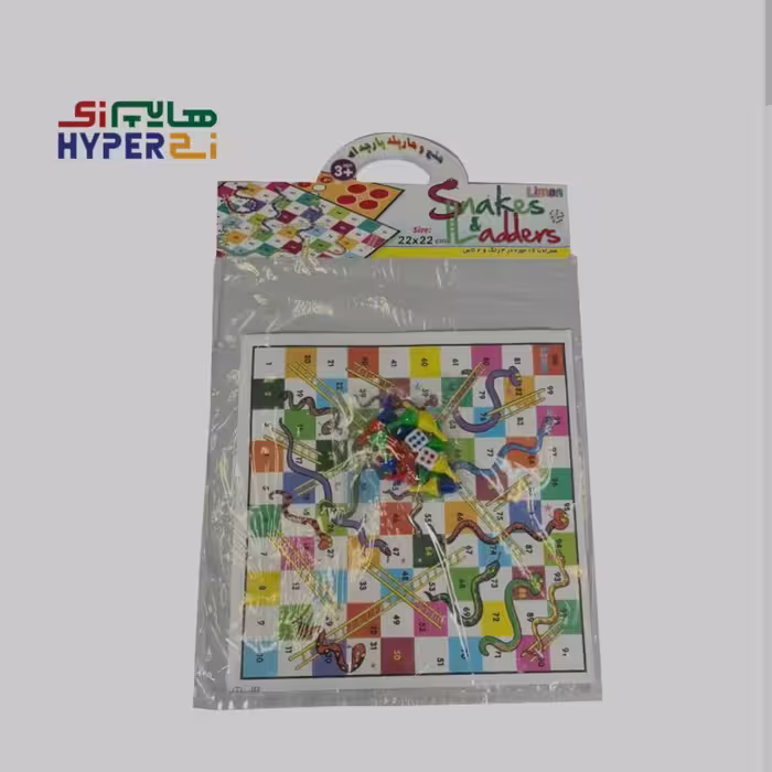 بازی منچ و مارپله پارچه ای1