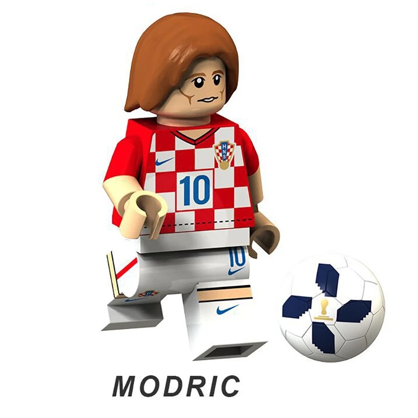 لگو مینی فیگور فوتبالی لوکا مدریچ