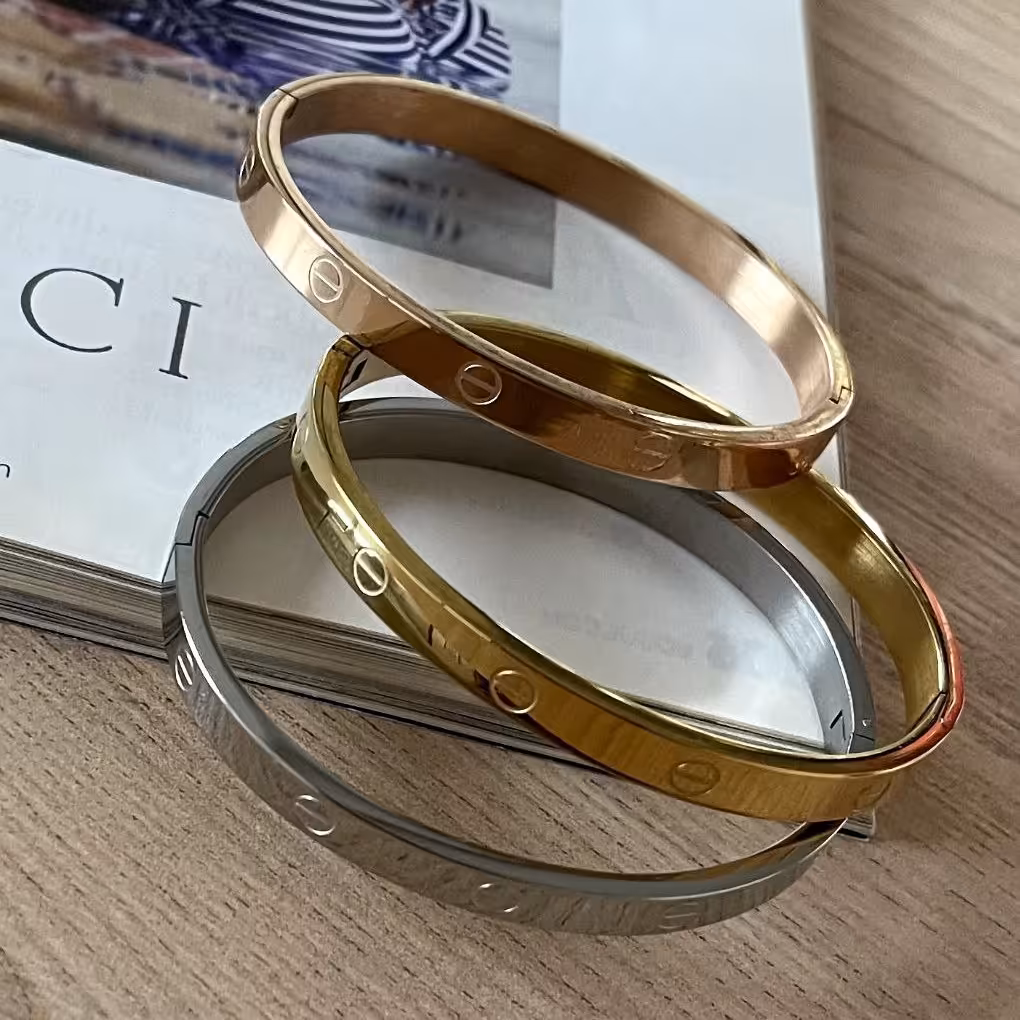 دستبند کارتیر اورجینال مجموعه سه عددی