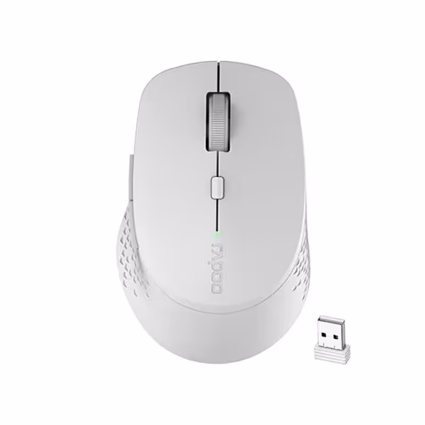 ماوس Bluetooth &amp; wireless سایلنت طوسی رپو مدل M300