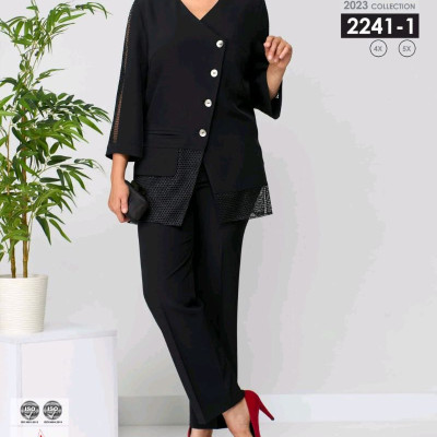 کت شلوار کلاسیک بیگ سایز آییلدیز