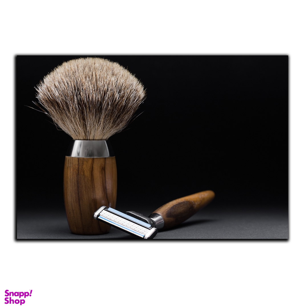 تابلو شاسی بکلیت طرح تیغ و براش اصلاح مدل SH-s1217