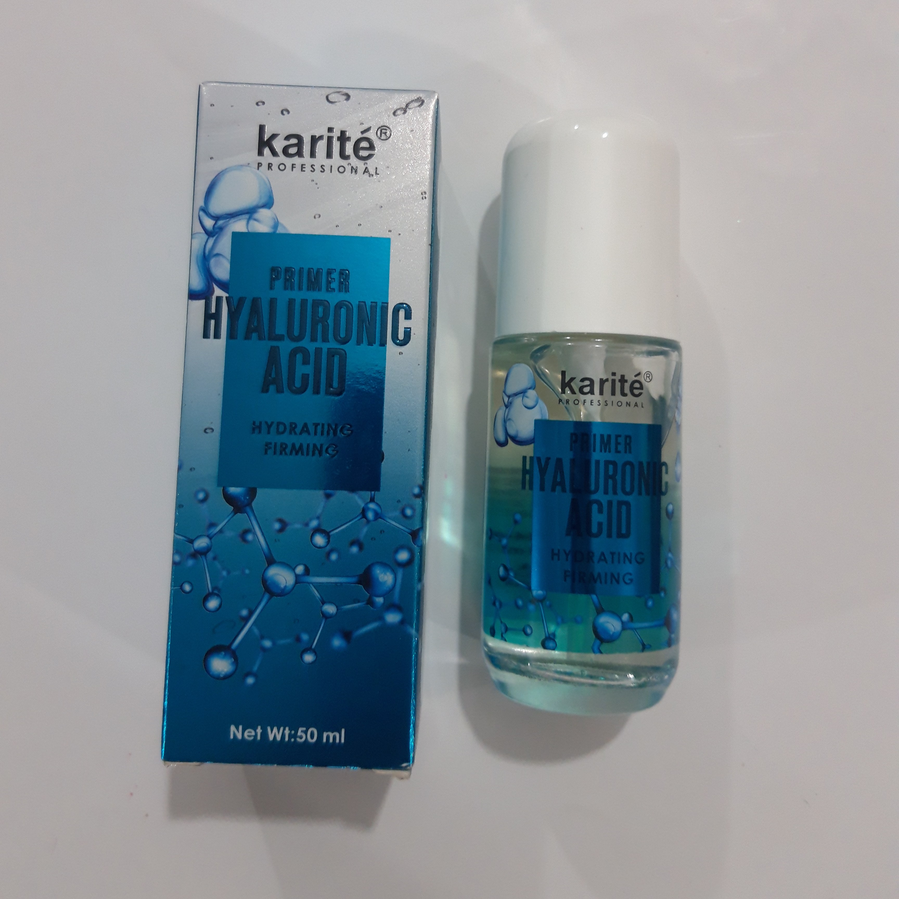 پرایمر صورت هیالورونیک اسید کاریته حجم 50 میلی لیتر(karite)