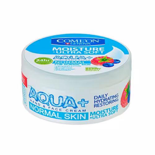 کرم مرطوب کننده کاسه ای عصاره بلوبری مناسب پوست نرمال کامان 250 میل
