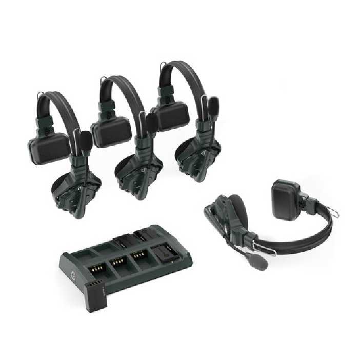 ست چهار کاربر اینترکام هالی‌لند مدل Hollyland Solidcom C1-4S