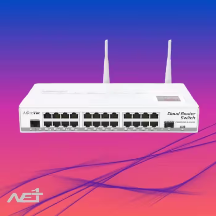 روتر سوئیچ میکروتیک مدل CRS125-24G-1S-2HnD-IN