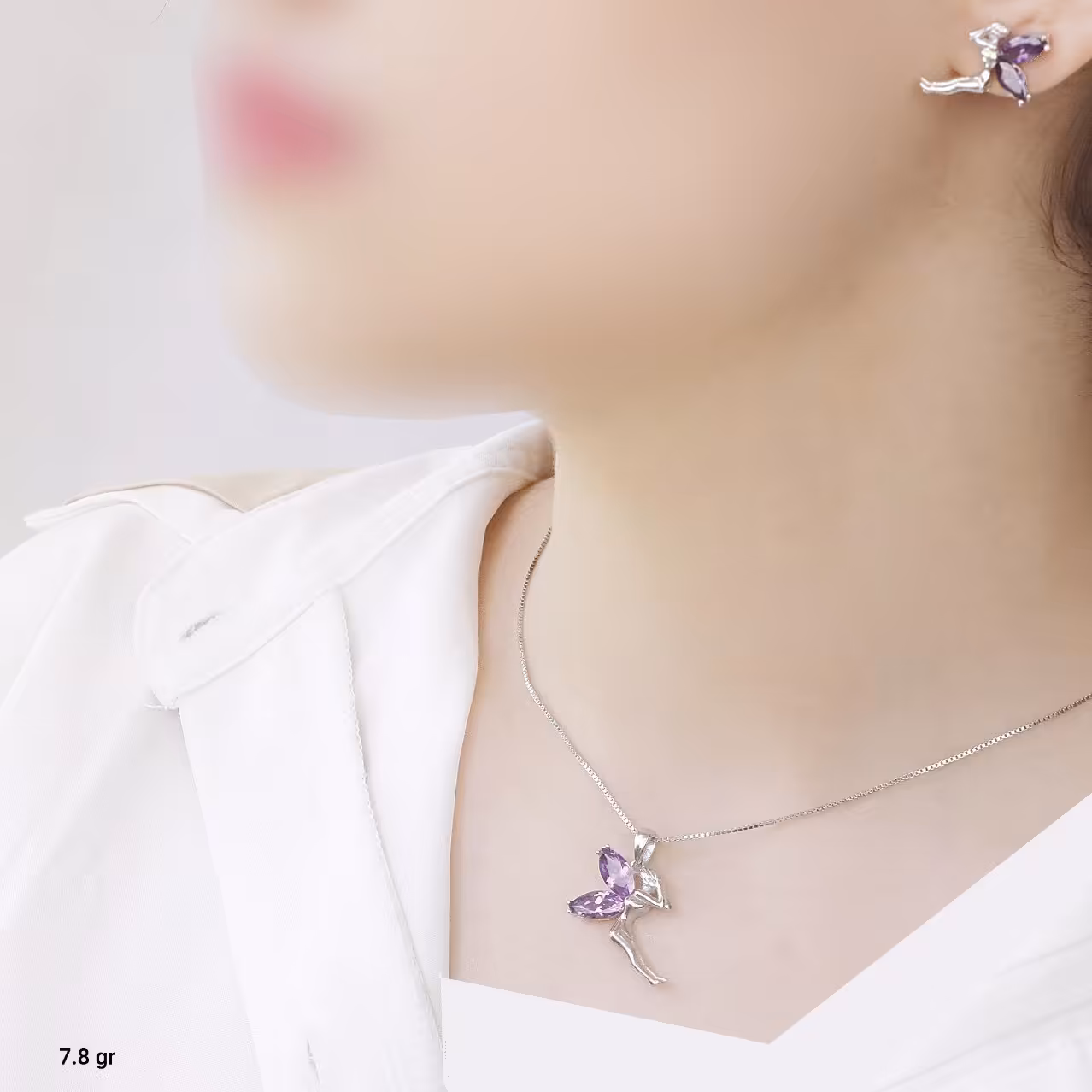 نیم ست  نقره میکرو  10218-8.5