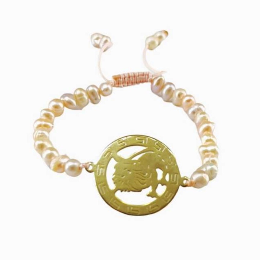 دستبند ماه مرداد مروارید پرورشی 