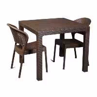 ست میز و صندلی دونفره ناصر پلاستیک مدل 972-323