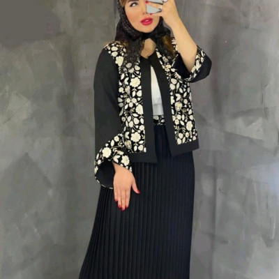 کت و دامن مازراتی پلیسه ترند