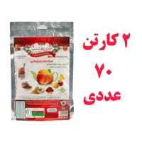پک 140 تایی چای بهشت دمنوش باطعم زنجفیل و دارچین پاکت 200گرمی دمنوش میوه ای بهشت
