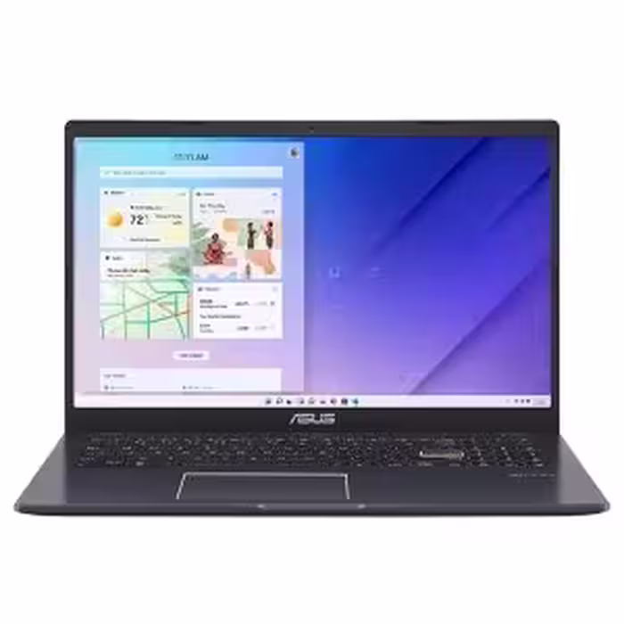 لپ تاپ 15.6 اینچی ایسوس مدل E510MA با پردازنده Celeron N4020، رم 4GB، حافظه 256GB SSD و گرافیک Intel UHD
