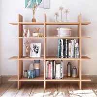 کتابخانه قفسه ای ساده-c24