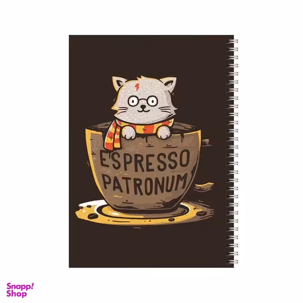 دفتر مشق 80 برگ بامبیلیپ طرح اسپرسو و هری پاتر کد 6052620