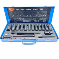 جعبه بکس 16عددی پایه بلند صنعتی فشار قوی باس مدل BS-16