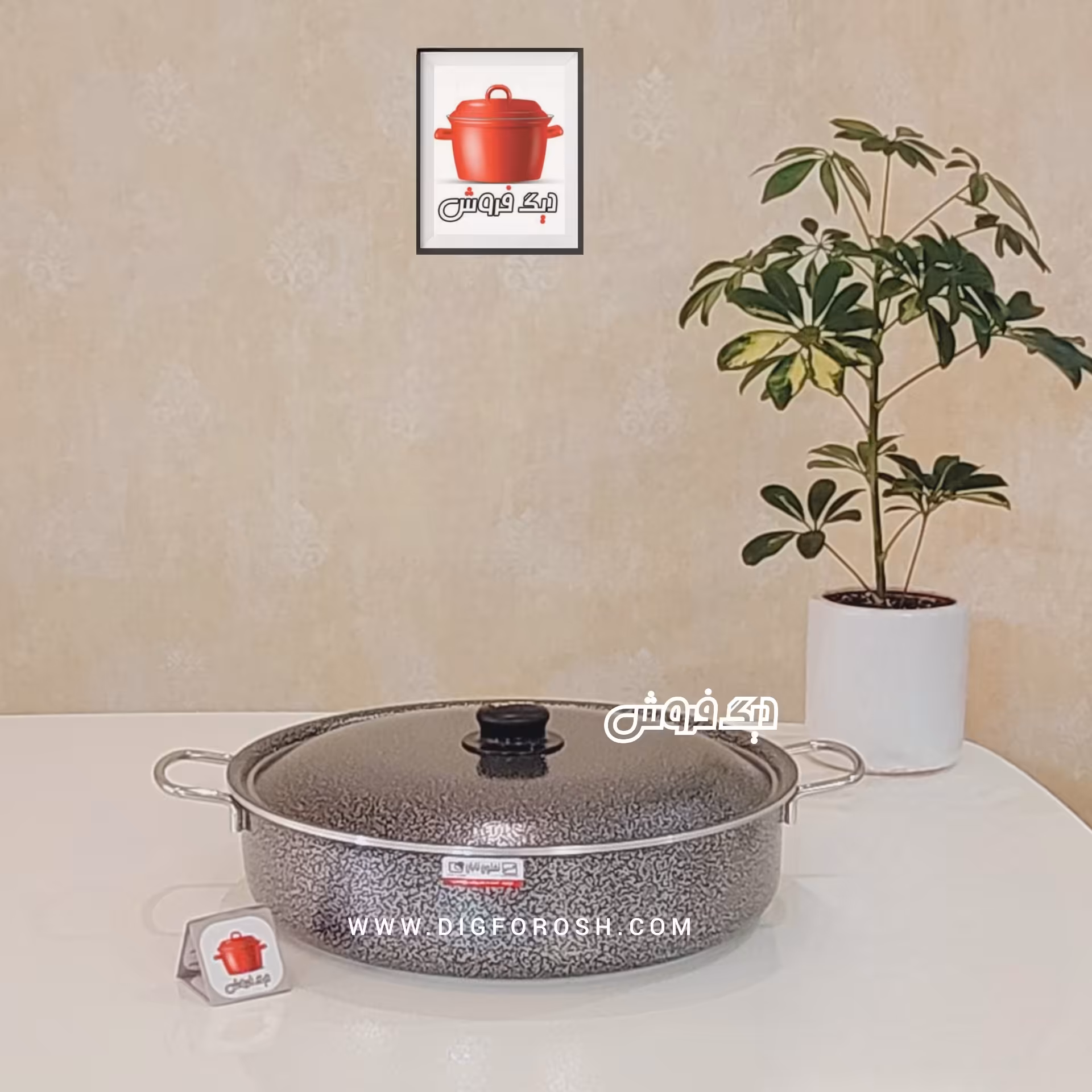 تابه تابان سایز 34گرانیتی باضمانت شرکتی و  آماده ارسال
