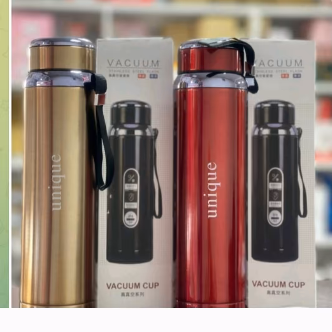 فلاکس استیل دماسنج دار یونیک یک لیتر