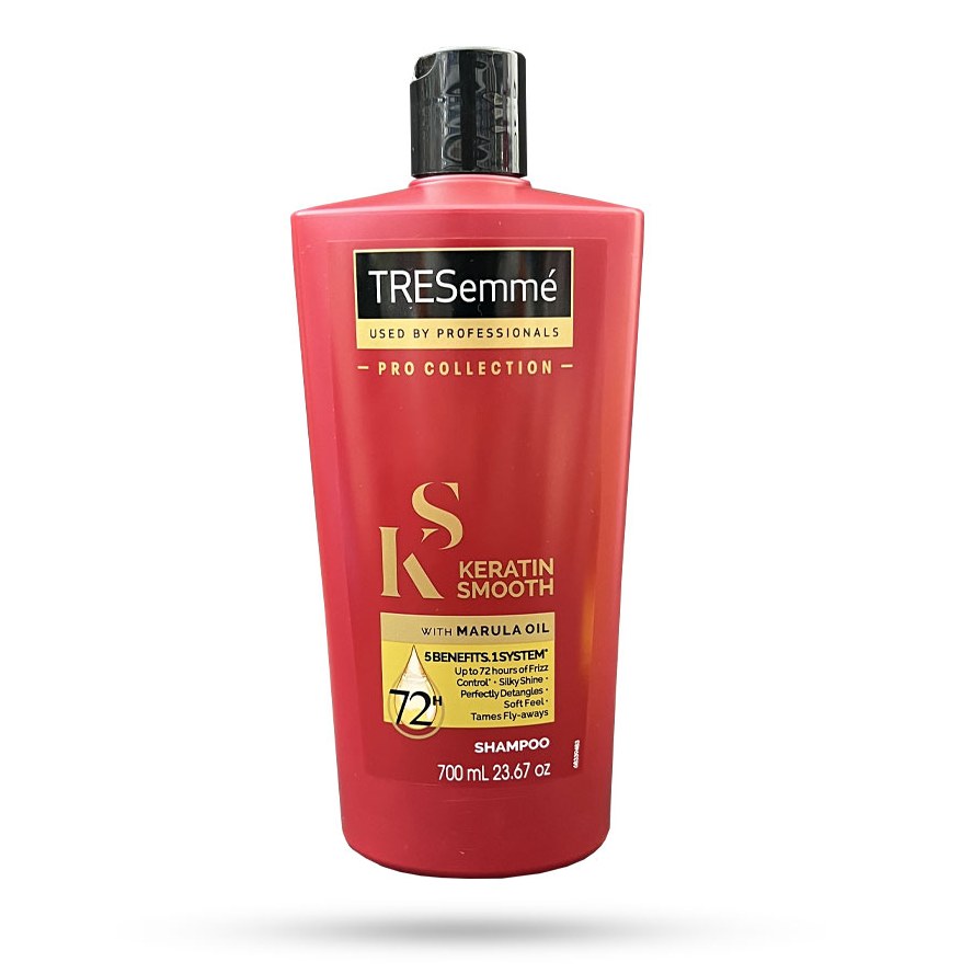 شامپو کراتین ترزمه مدل KERATIN SMOOTH مناسب انواع مو 700 میل