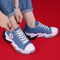 کتونی آل استار  All Star زنانه - آبی - سایز   37 تا 40