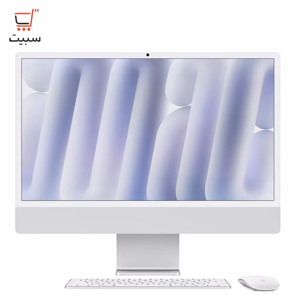 آل این وان 24 اینچی اپل مدل iMac MWUU3 2024 Silver