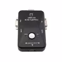 سوييچ KVM دو پورت دستی (USB)