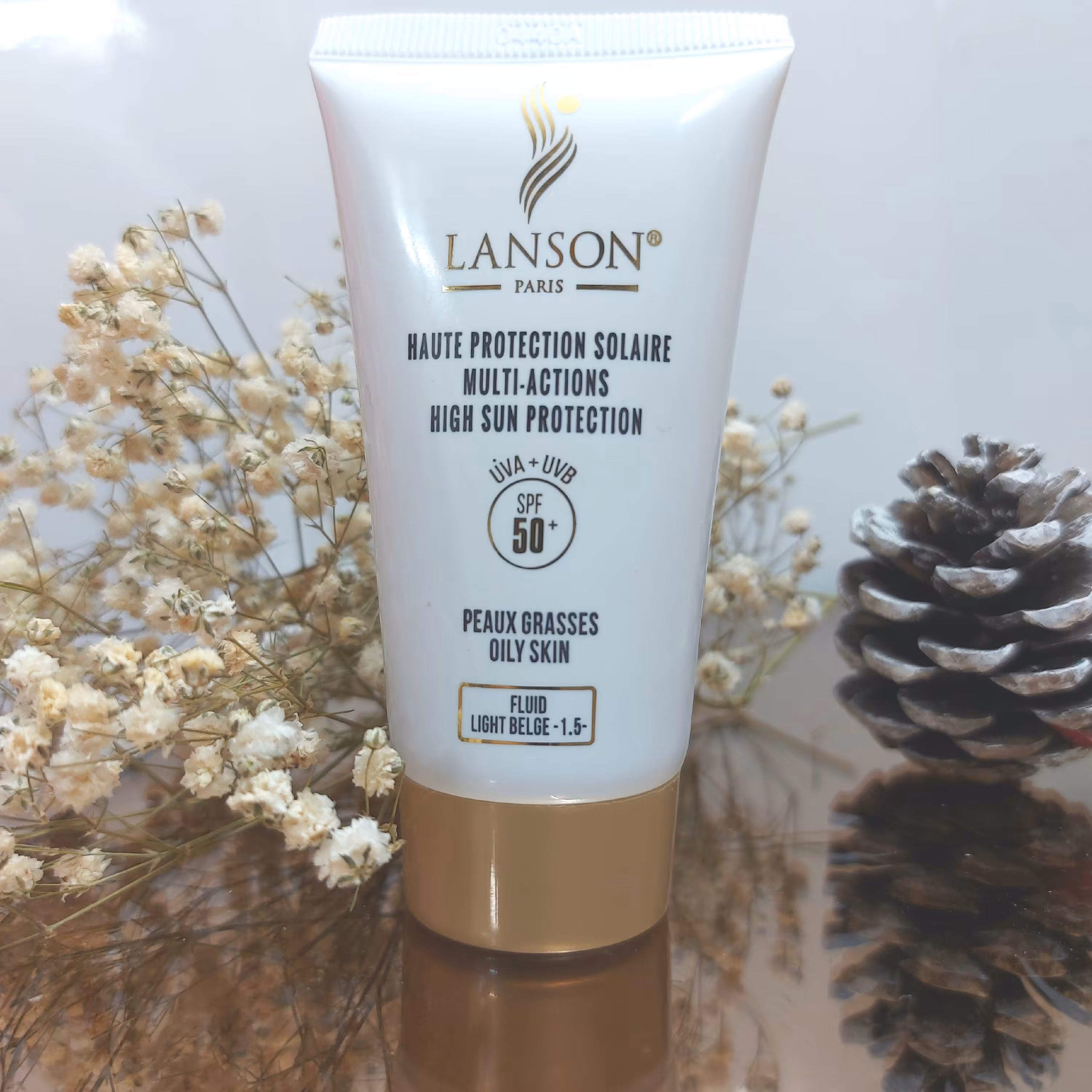 پک سه تایی ضد آفتاب کرم پودری لانسون اصلی LANSON