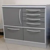 کابینت یک متری دندانپزشکی بهمن مدل A