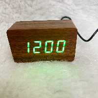 ساعت رومیزی چوبی 